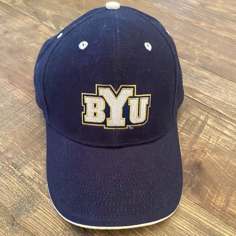 BYU Cougars Brigham Young University Signatures Baseball Cap Hat One Size OSFM